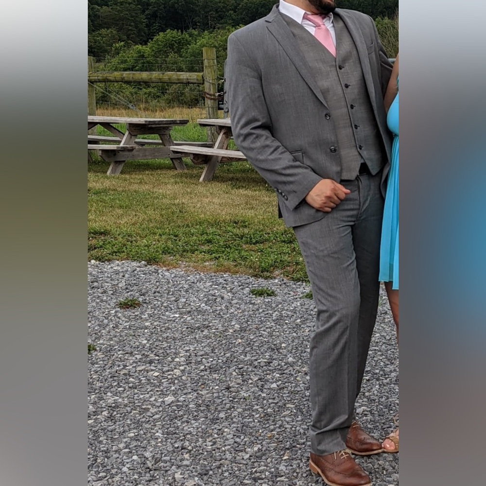 3-piece Jos. A. Bank Gray Classic Suit